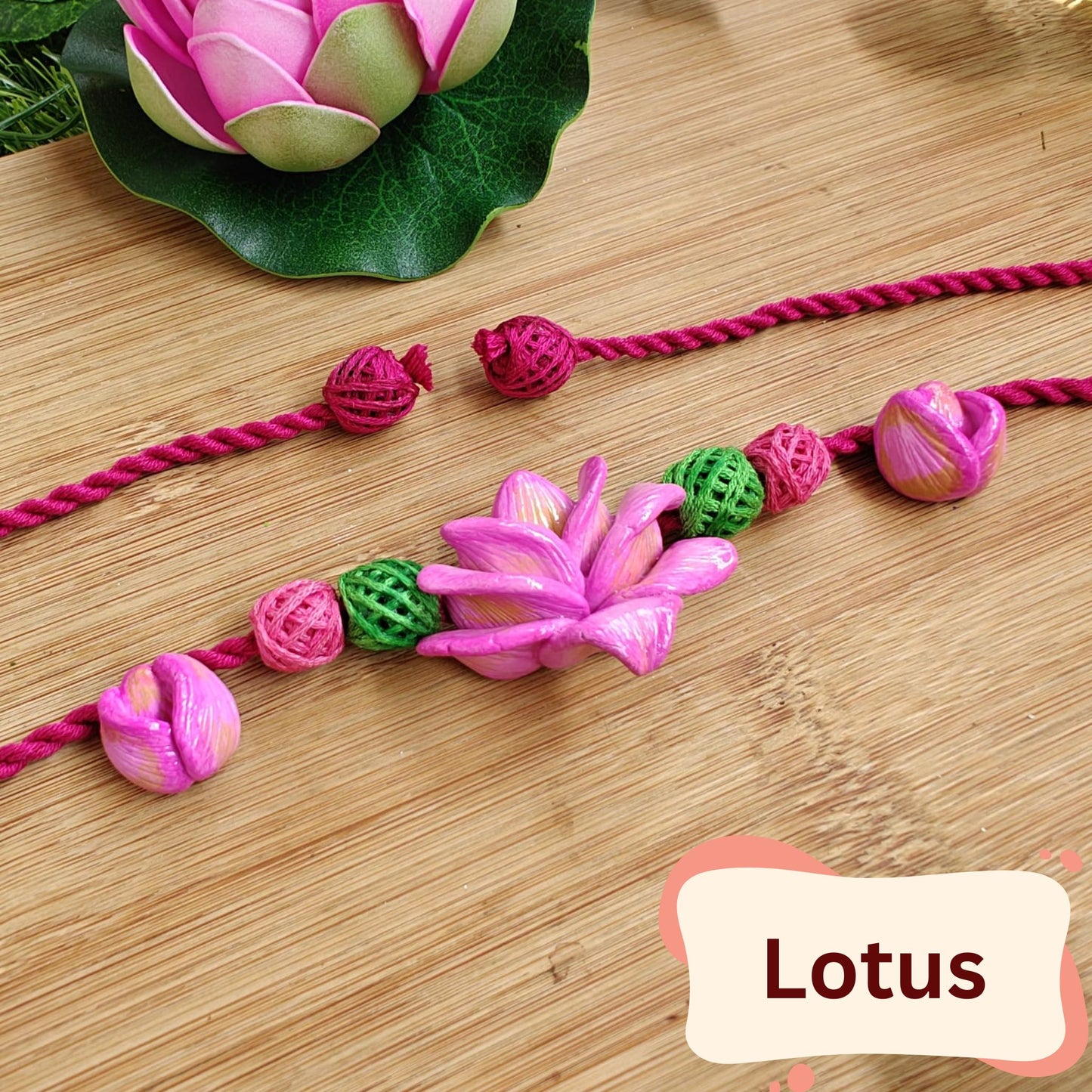 Nature’s Bling – Handcrafted Flower Clay Jewelry(set of 5)