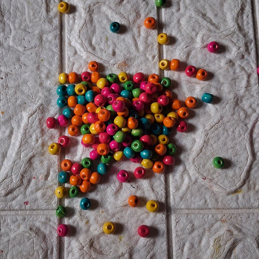 Round Mix Color Beads