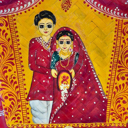 Kalka Motif Wedding Ritual Kulo