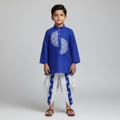 Enchanting Baby Panjabi Dhoti
