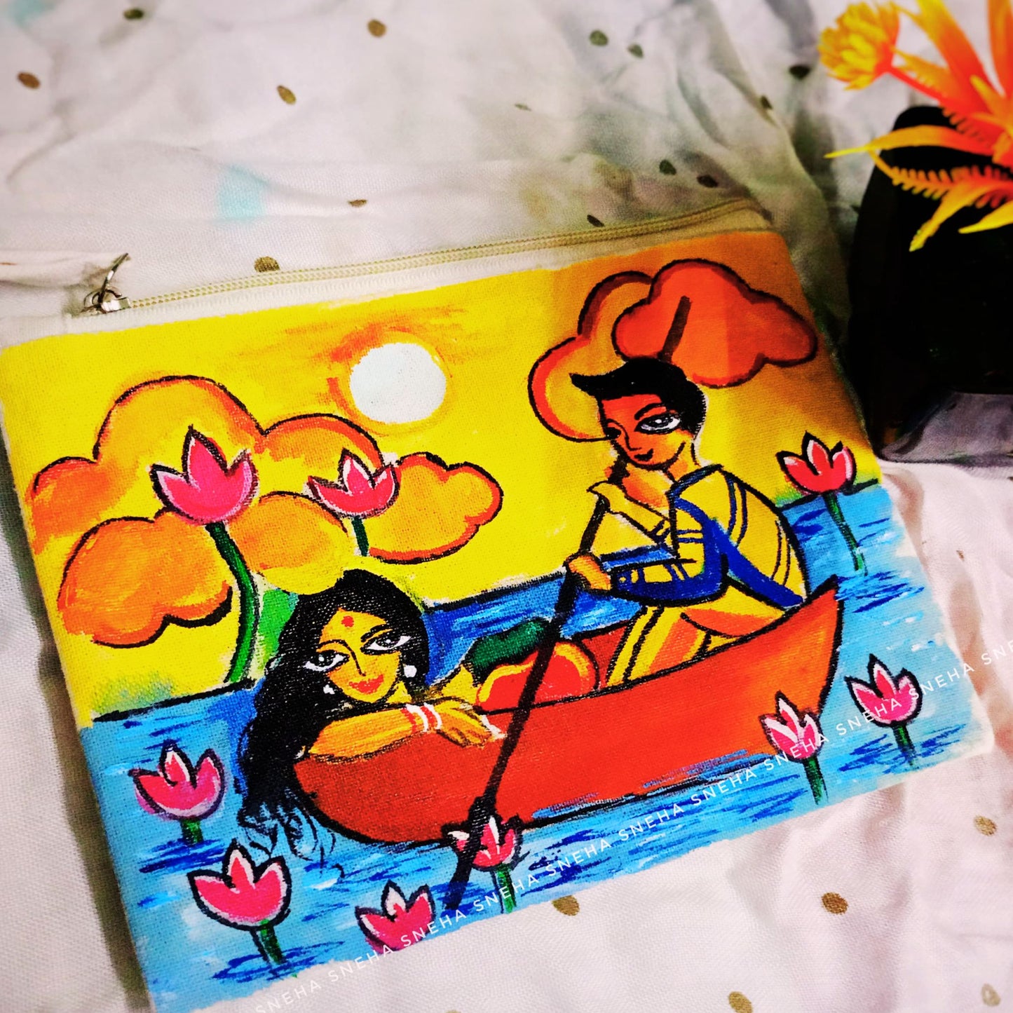 Eternal Voyage Purse – Love on the River