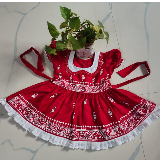 Royal Charm Handcrafted Baby Frock