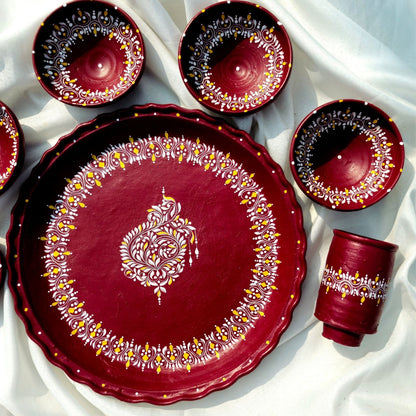Kalka Kriti Mitti Magic Dinnerware (Set of 7)