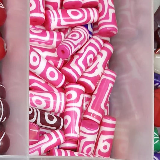 Pink Chemical Beads-11