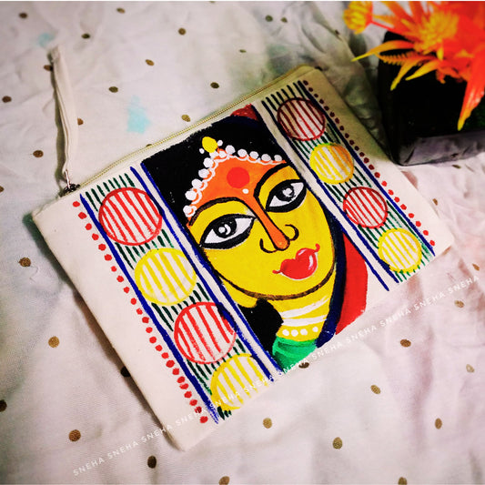 Graceful Bahu Purse – Bengali Tradition in Art