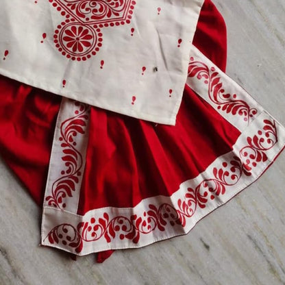 Shonar Chele – Traditional Kalka Baby Outfit Set