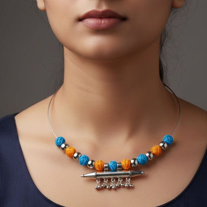 Timeless Charm – Oxidized Hasuli Pendant