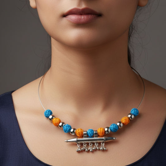 Timeless Charm – Oxidized Hasuli Pendant
