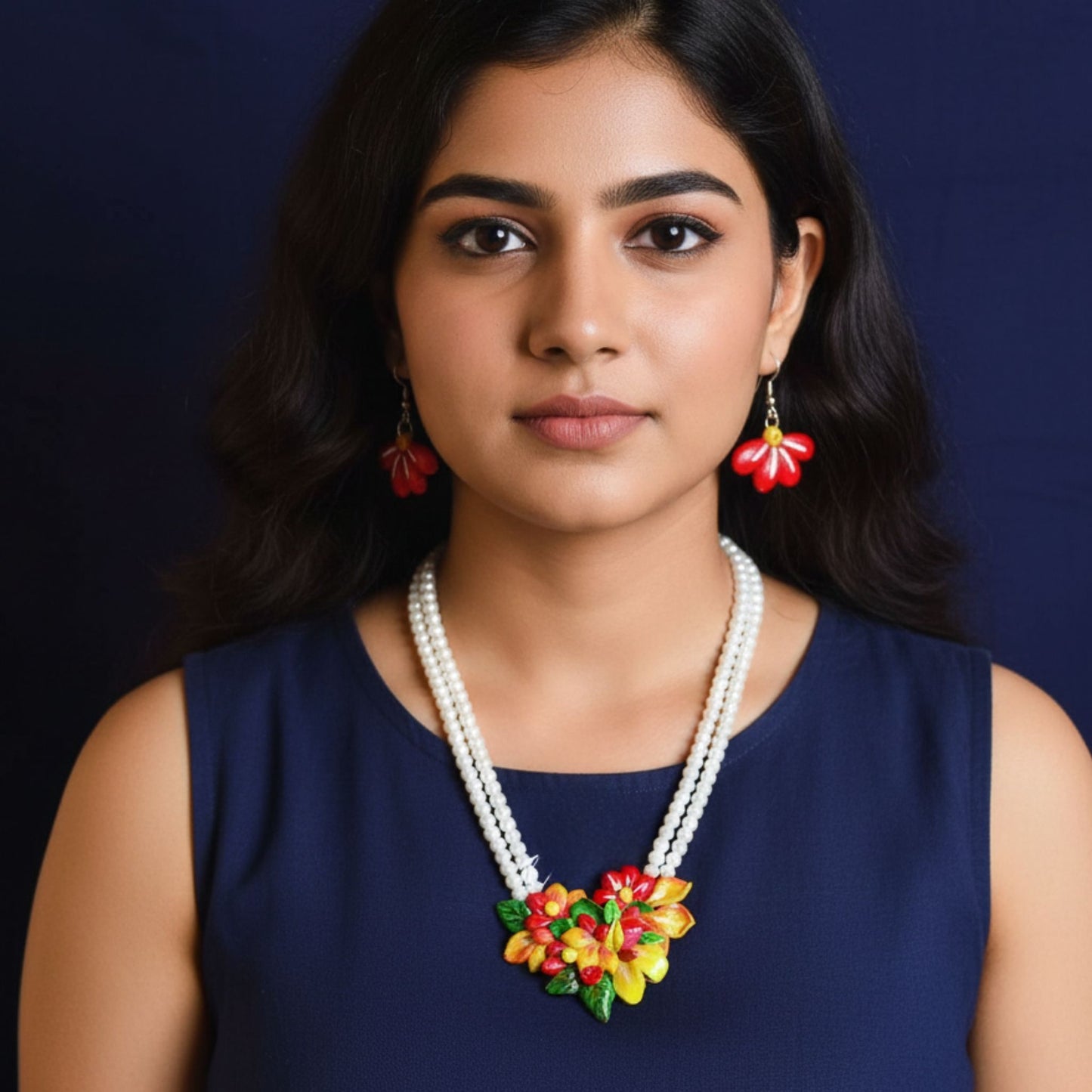 Blooming Beads – Flower Clay Jewelry Set