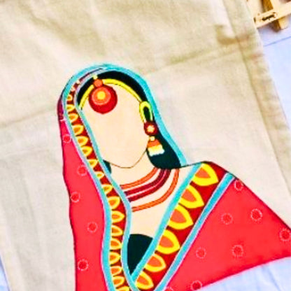 Rekhashilpa Modern Lines Tote Bag