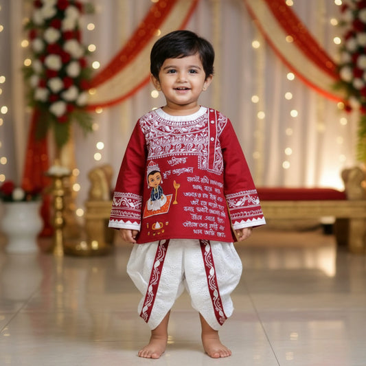 Radiant Blessings Baby Dhoti