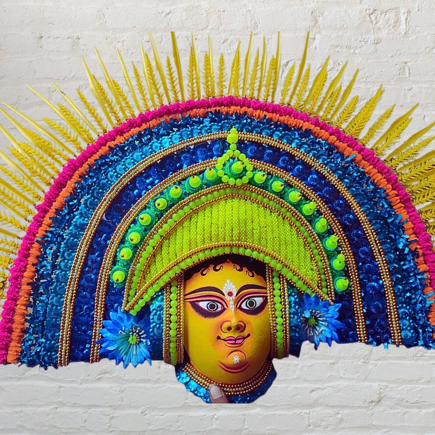 Divya Durga Face Mukhsoh– Handcrafted Divine
