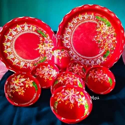 Mitti Ka Bhojan Baithak (Set of 9)