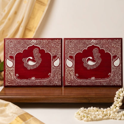 Floral Handpainted Wedding Piri