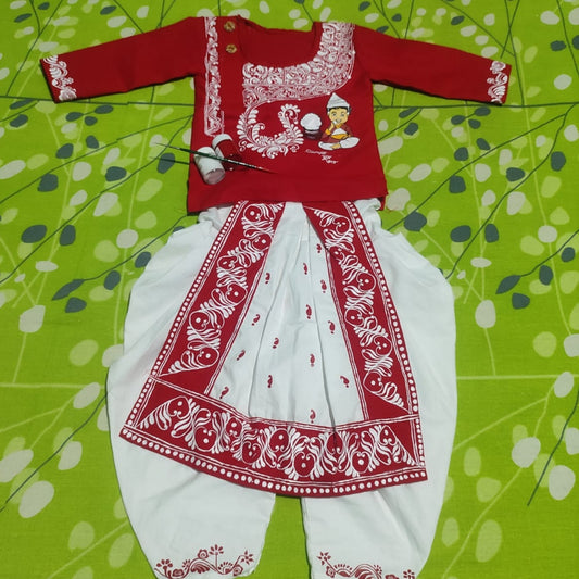 Pure Joy Baby Dhoti Set