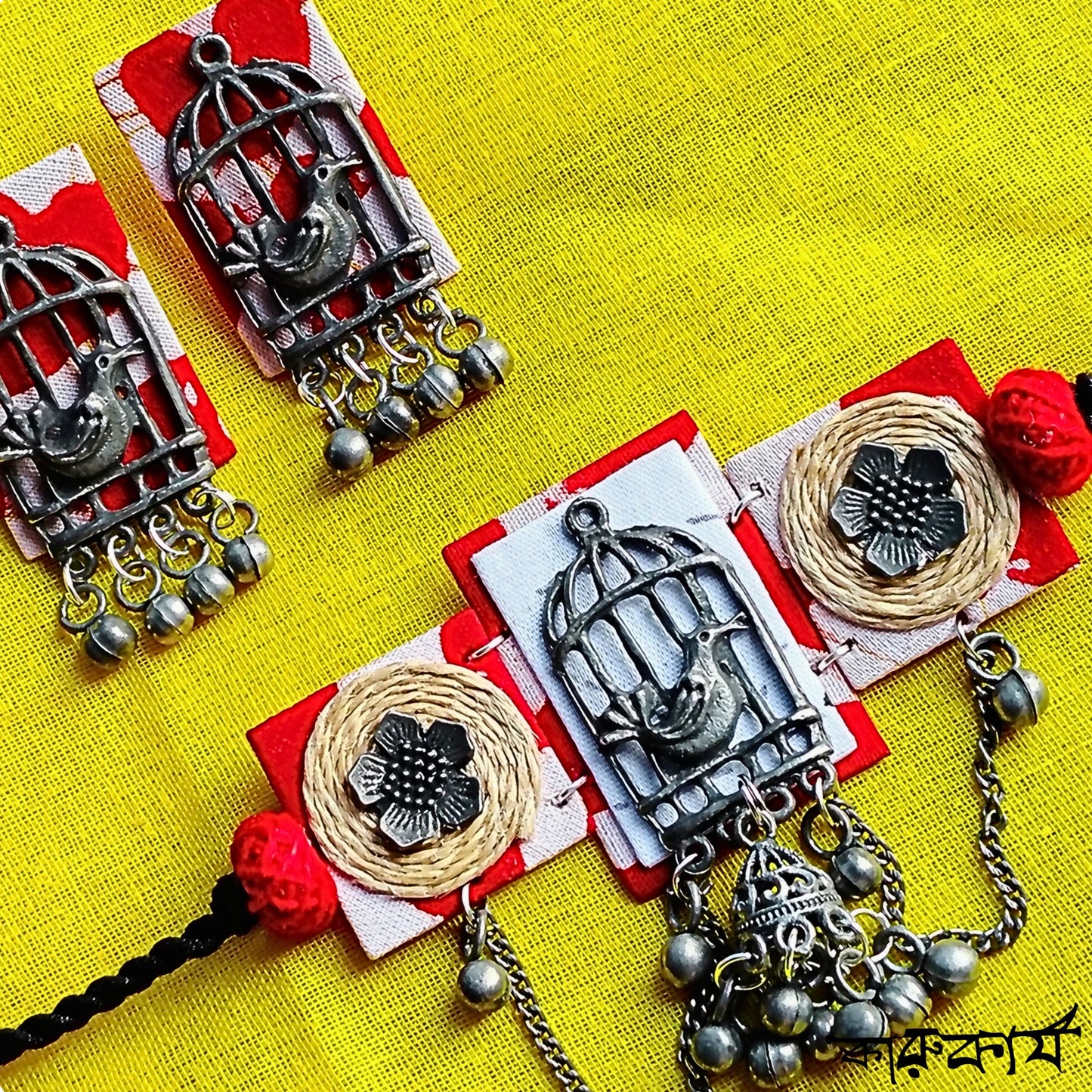 Tantrekha Fabric Choker Set