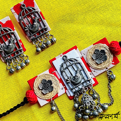Tantrekha Fabric Choker Set
