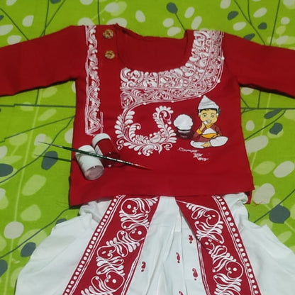 Pure Joy Baby Dhoti Set