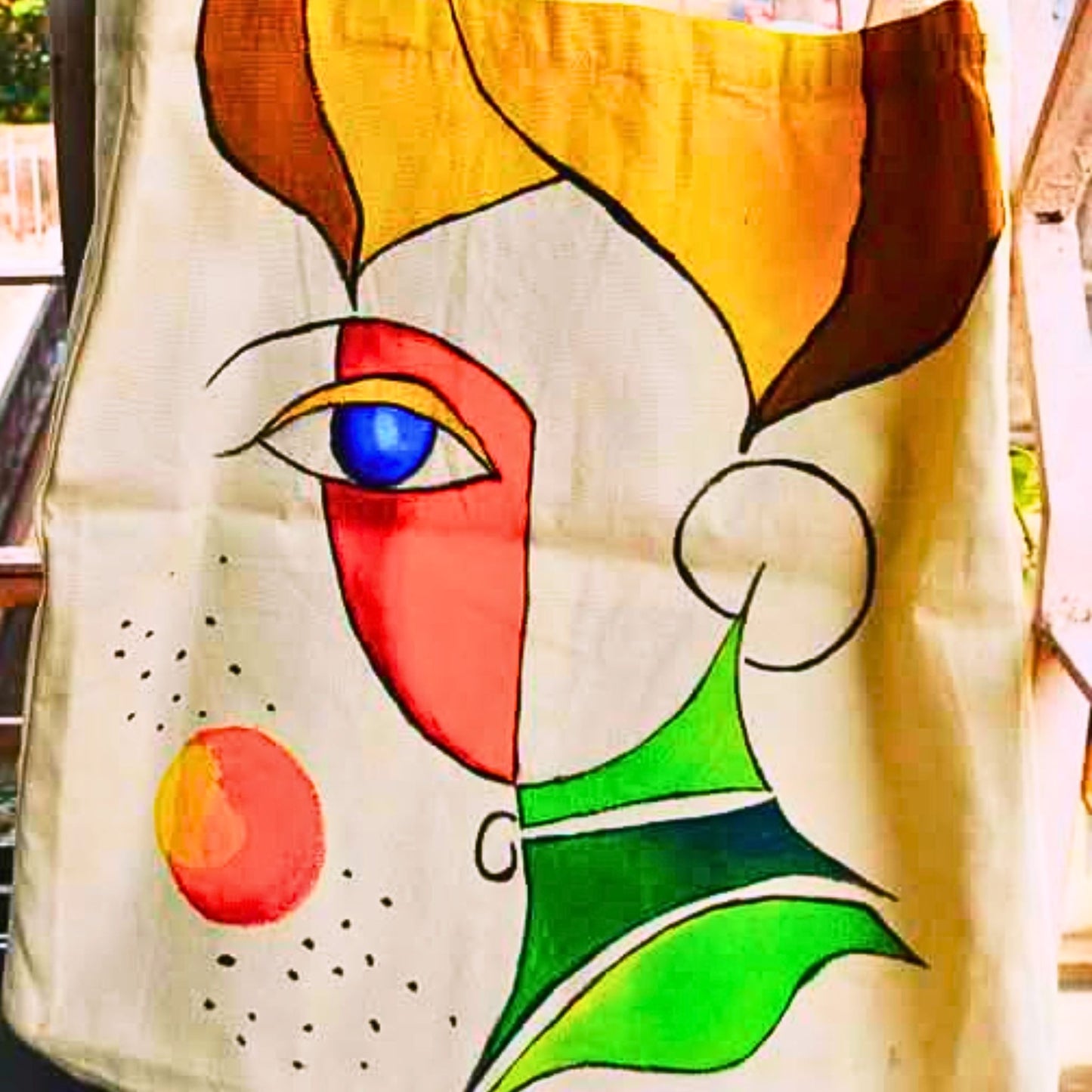 Authentic Canvas Tote –  Eye-Catching Side Bag