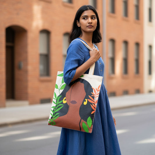 Chitralekha Modern Abstract Tote Bag