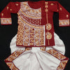 Royal Red Baby Dhuti Panjabi Set