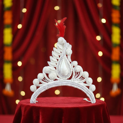 Pure Sola Bengali Bridal Mukut