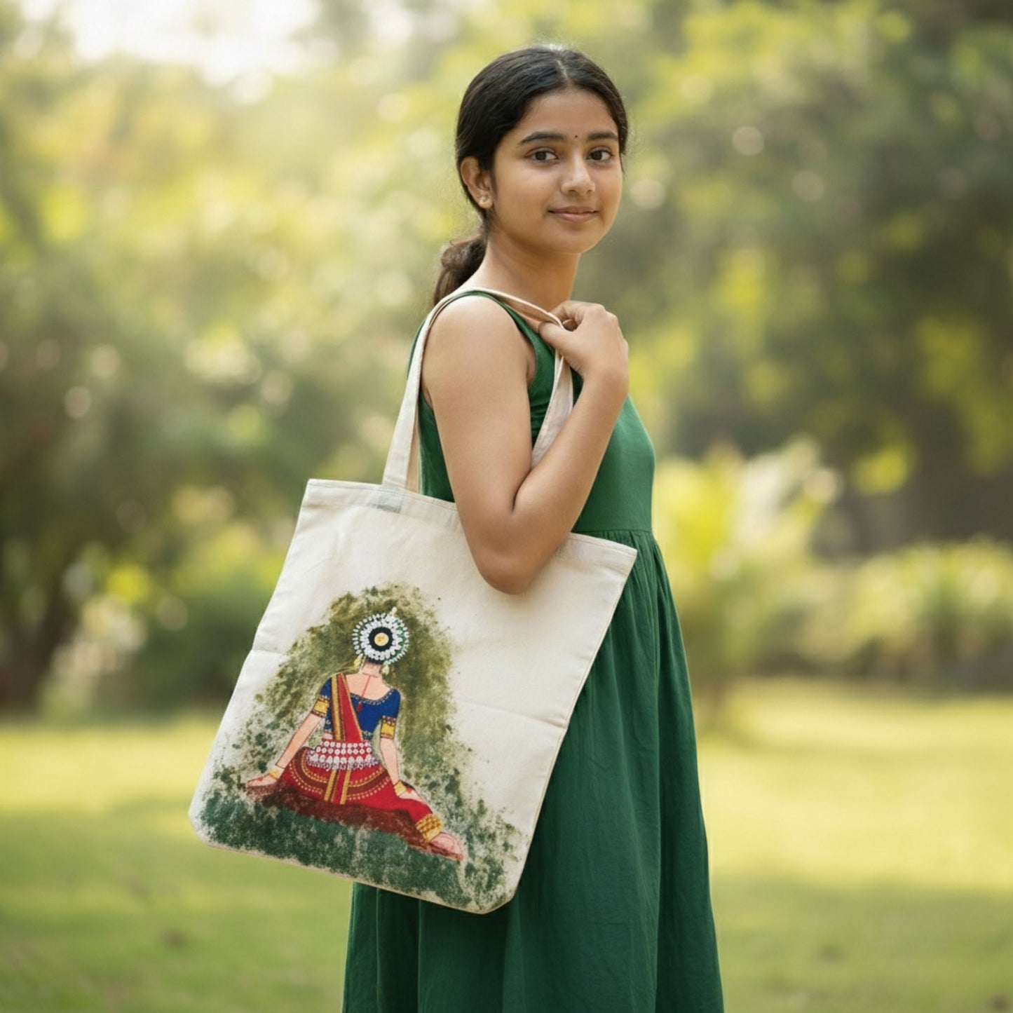 Nrityangana Dance Art Tote Bag