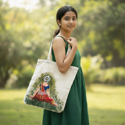 Nrityangana Dance Art Tote Bag