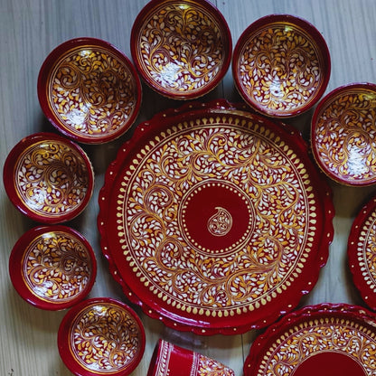 Utsober Aayojon Matir Thala Set – 11-Piece