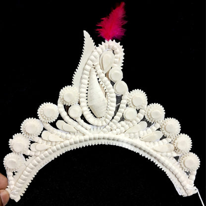 Pure Sola Bengali Bridal Mukut