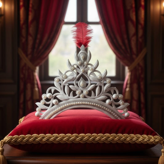 Petite Bridal Crown For Intimate Weddings