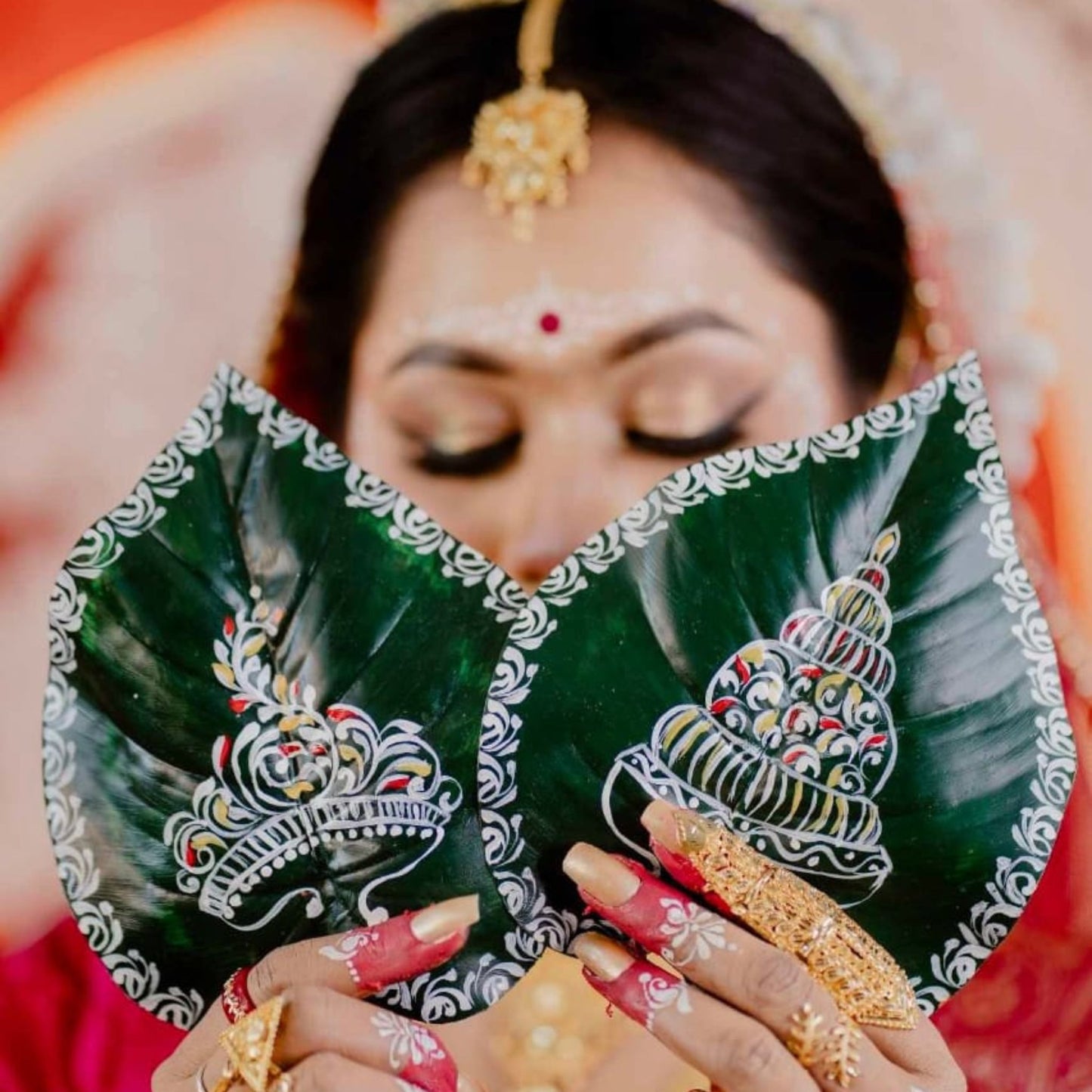 Handmade Kalka Art Panpata – Wedding Ritual Accent