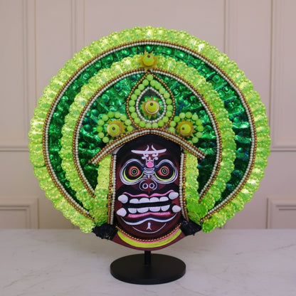 Asur Chhau Folk Mukhosh (14×14 inch)