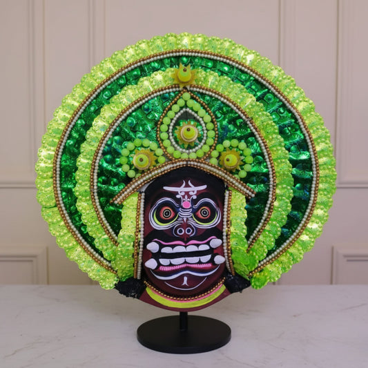 Asur Chhau Folk Mukhosh (14×14 inch)