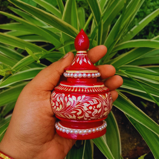 Shubho Sindur Kouto – Handcrafted Vermilion Holder