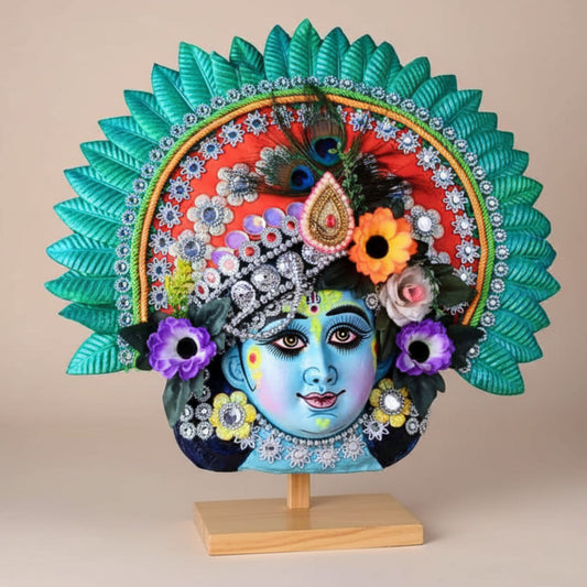 Shree Krishna Mukhosh – Divine Melody Wall Art