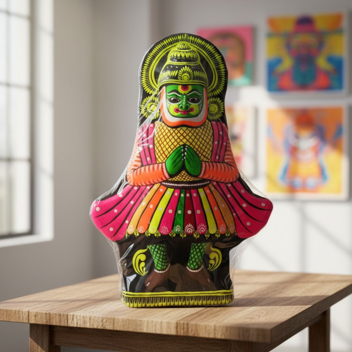 Kathakali Nritya Wall Sculpture