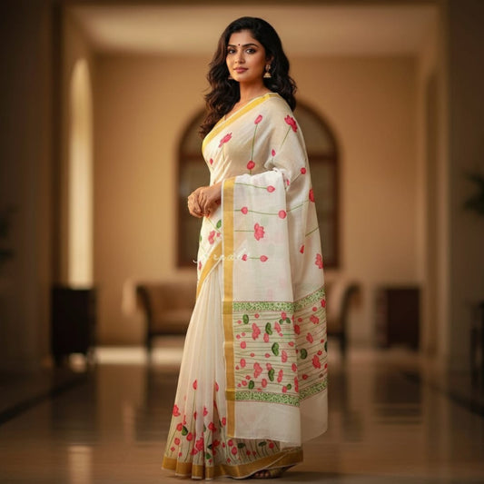 ShubhraKriti – Lotus Blossom Elegance