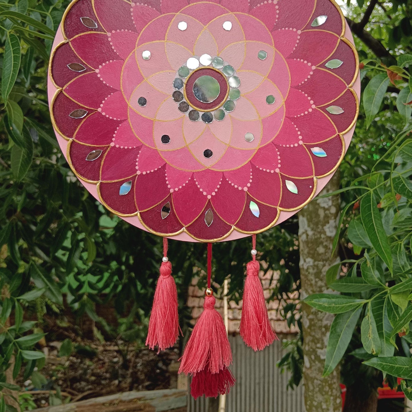 Desert Rose –  Lippan Wall Hanging