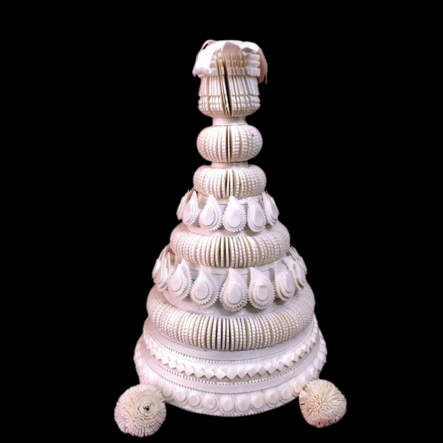 Royal Bengali Groom Wedding Topor (14 inch X 24 inch)