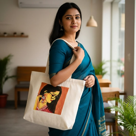 Graceful Soul Tote – Authentic Girl Canvas Side Bag