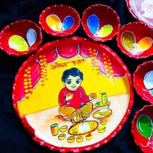 Mitti Ka Bhojan Baithak (Set of 10)