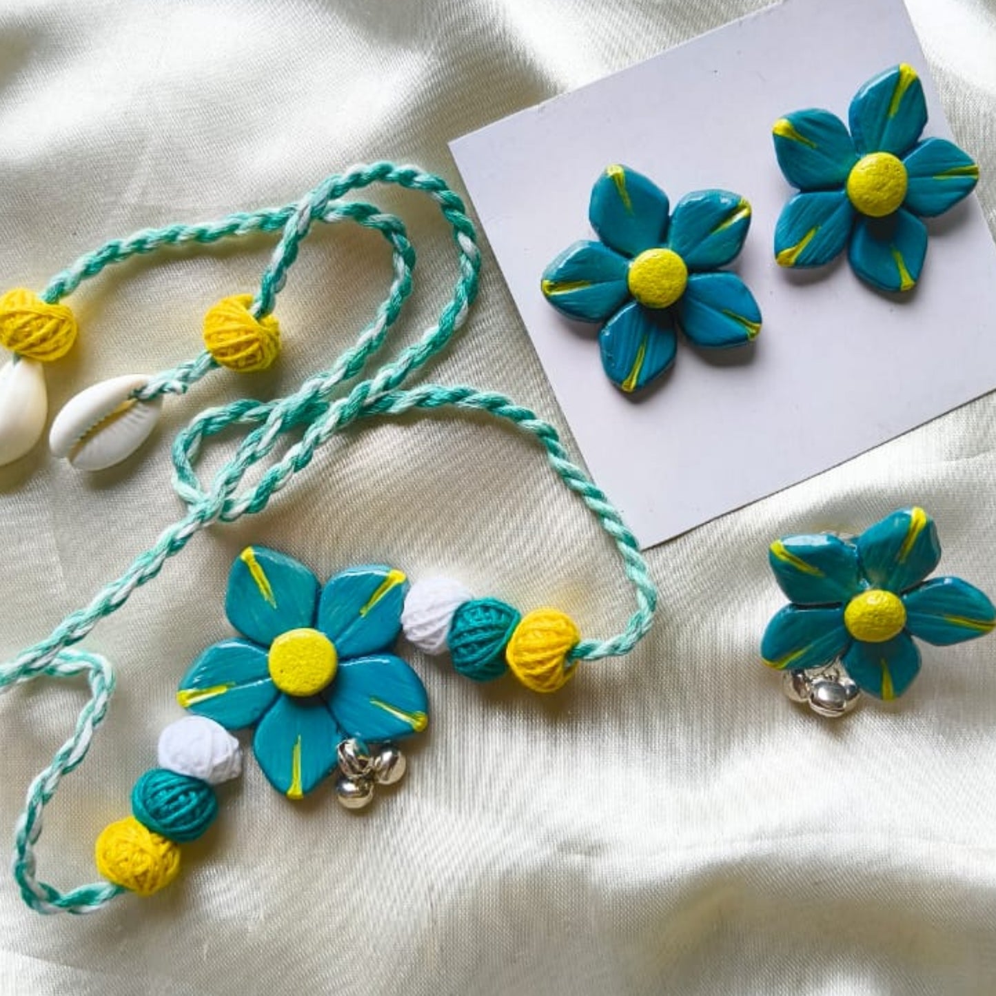 Prithvima Clay Jewelry Set