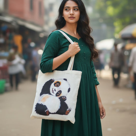 PandaPop Tote Bag