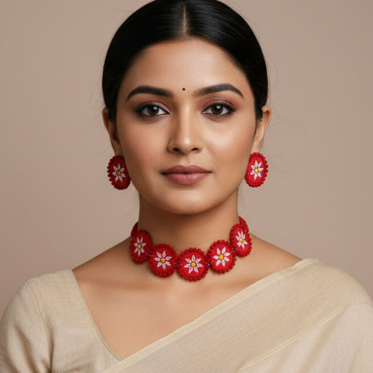 Aarohi Elegant Choker Jewelry Set