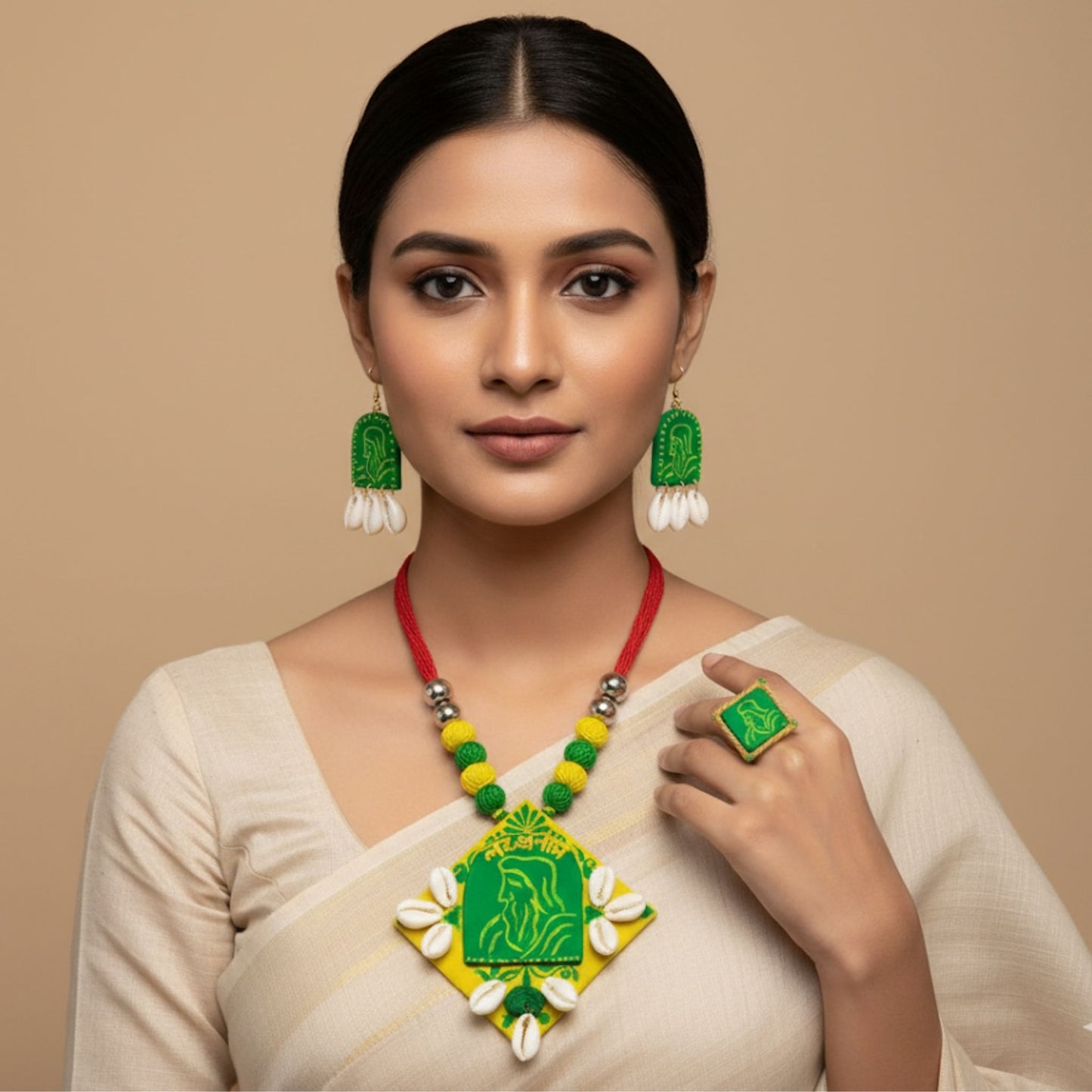RabindraRaga Jewelry Set – Woven with Words