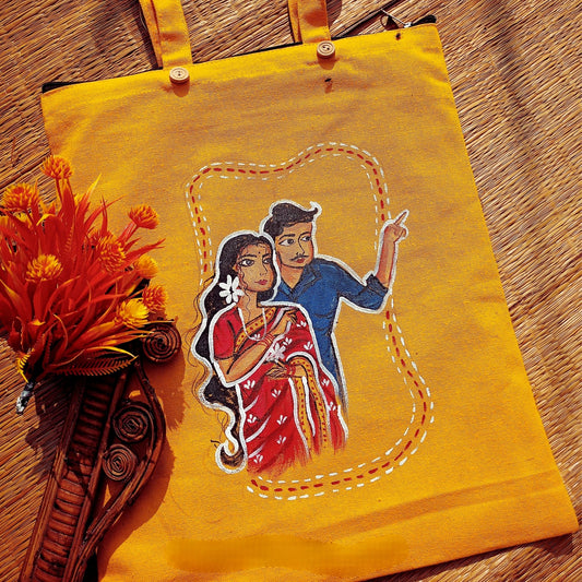 Moner Jodi Tote – Romantic Bengali Duo in Art