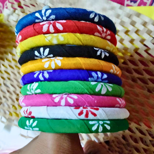 Manmayi Bangle Set (10 pcs) – Grace in Every Layer