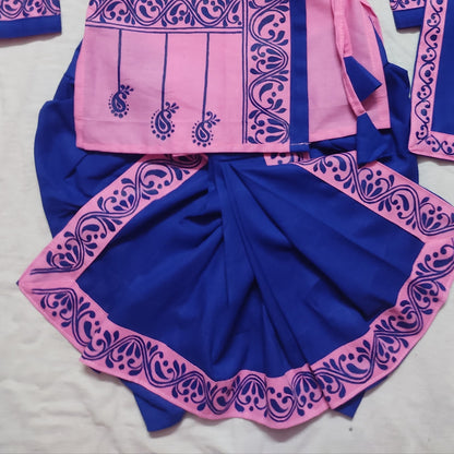 Royal Blue Baby Dhuti Panjabi Set