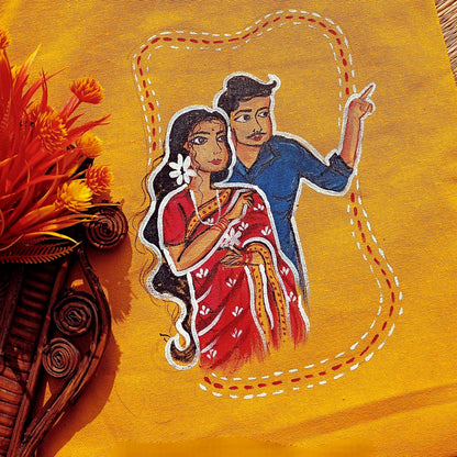 Moner Jodi Tote – Romantic Bengali Duo in Art